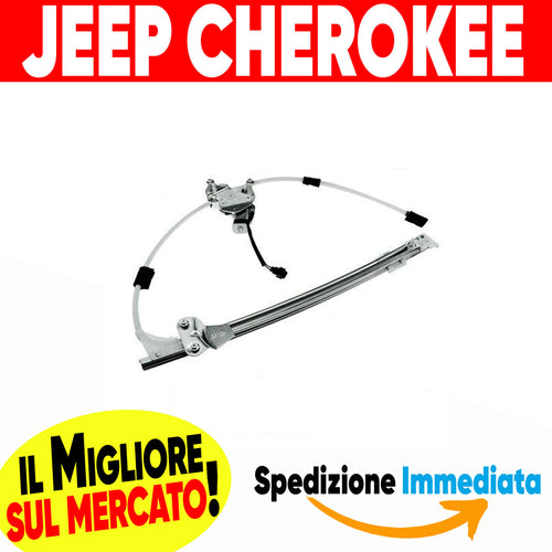 Alzacristalli Alzavetro Post Sx Per Jeep Cherokee