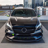 Lama Anteriore PROGETTATA per Mercedes Classe A W177 *solo AMG-LINE* dal 2018