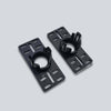 per AUDI A4 B9 2015-2019 Griglia Radiatore RS4 Look Nero Cromato