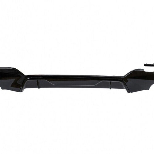 Diffusore paraurti posteriore doppia uscita per scarico singolo per BMW Serie 3