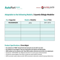 Kit Riparazione Cristallo Posteriore Sinistro per VW Jetta