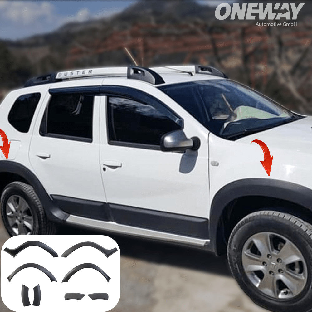 Copri passaruota compatibili con DACIA Duster Serie 1 2010-2017 con – vista 4