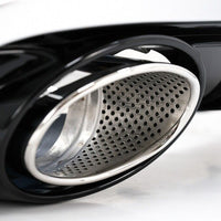 Diffusore e Terminali di scarico per Audi A6 4G C7 Facelift (2015-2018) RS6 Design per paraurti posteriore