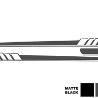Decalcomanie laterali Adesivo in vinile Grigio scuro per Mercedes Classe C C205