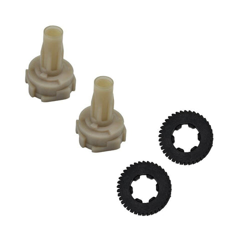 Ingranaggio e boccola per specchio retrovisore