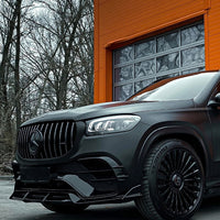 Griglia Panamerica SILVER GTR AMG Look per Mercedes GLE W167 2019-2023