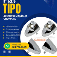 1x Copertura Maniglia FIAT TIPO Tappo Cover Anteriore+Posteriore+Destra+Sinistra