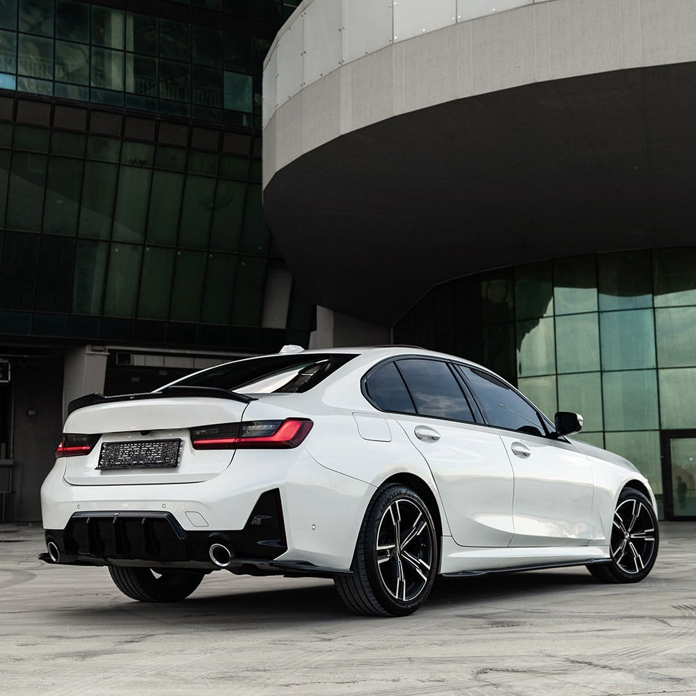 Spoiler da tetto per BMW Serie 3 M-Pack / M340i G20 Berlina 2018+ / BMW M3 G80 – vista 2