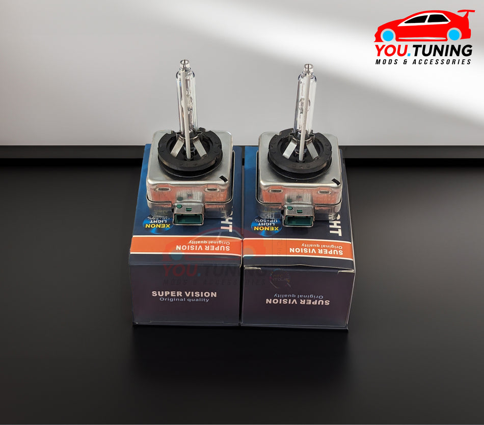 2 Lampadine BI-XENON D3S, Luci Auto 10000LM SUPER LUMINOSE XENON 6000 K