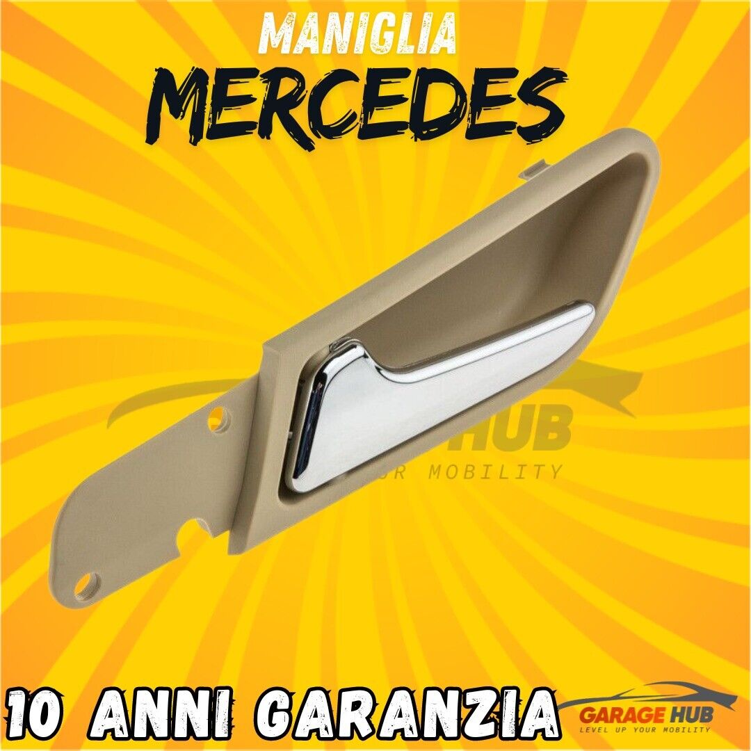 Maniglia interna anteriore DESTRA Passeggero Beige MERCEDES Classe A W169 B – vista 5