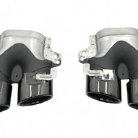 Diffusore posteriore con terminali di scarico per Mercedes Classe E W213 (2016-2