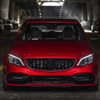 Griglia anteriore per Mercedes Classe C C63 W205 Berlina S205 T-Modell A205 Cabr