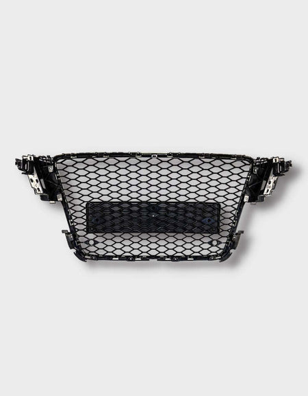 Griglia Calandra a Nido D'ape RS5 Look Nero Total Black per Audi A5 8T – vista 8