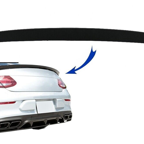 Spoiler per bagagliaio per Mercedes C238 Classe E Coupé (2016-up) Design Nero op