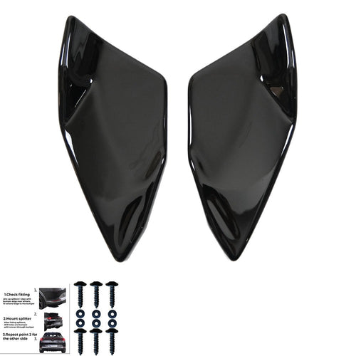 Splitter laterali posteriori compatibili con VW VOLKSWAGEN Scirocco R MK3 Faceli