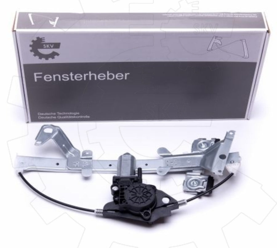ALZACRISTALLI ELETTRICO + MOTORINO ANTERIORE Sinistra PER FORD FIESTA 2002-2008