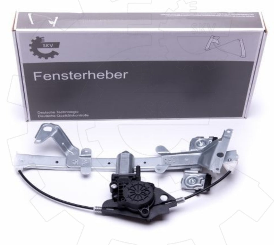 ALZACRISTALLI ELETTRICO + MOTORINO ANTERIORE Sinistra PER FORD FIESTA 2002-2008