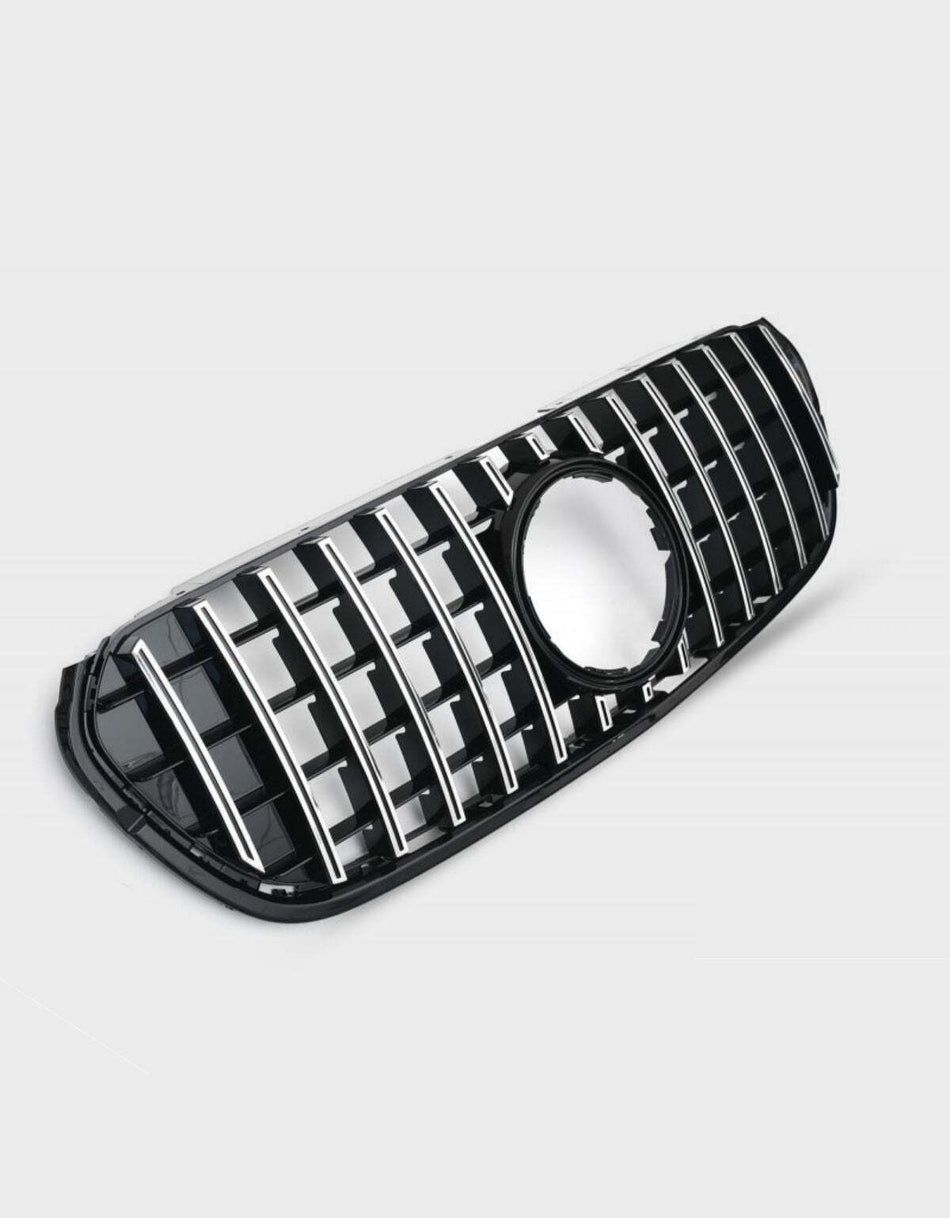 per Mercedes Classe X W470 2017-2020 Griglia GT Nero Cromato