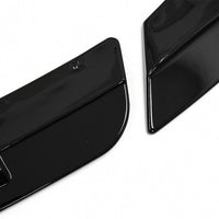 Labbro spoiler paraurti anteriore per BMW X4 G02 (2018-up) Piano Black