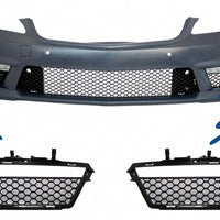 Griglie laterali paraurti anteriore Fendinebbia DRL per Mercedes Classe S W221 (