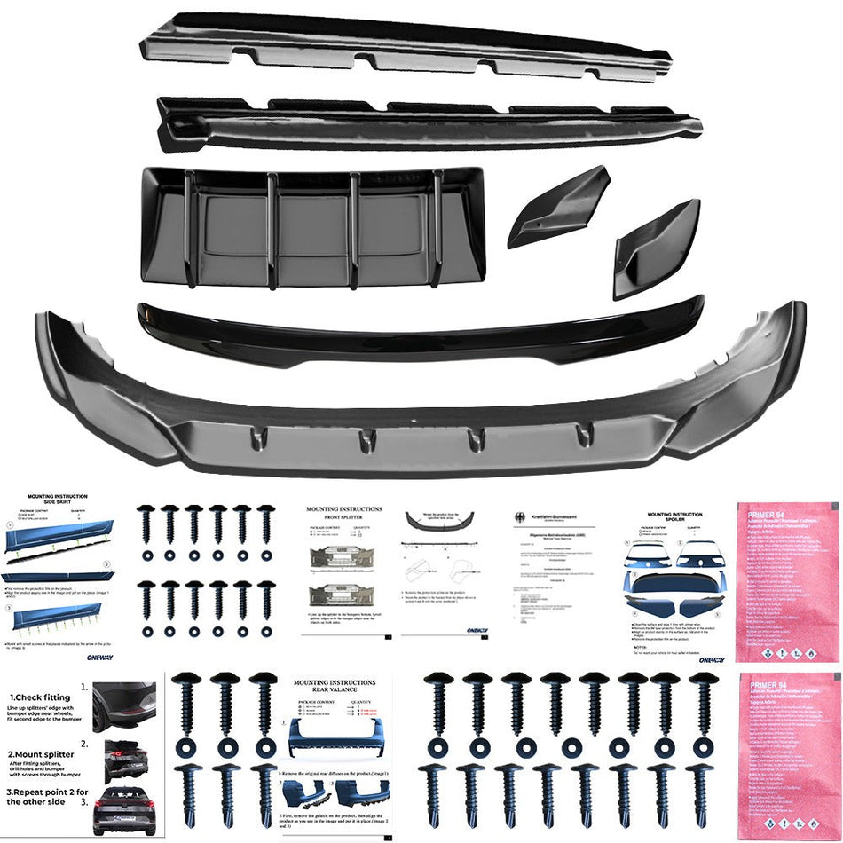 Bodykit Carrozzeria Pacchetto Sportivo per CUPRA Ateca MK1 2018+