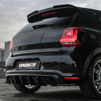 Spoiler da tetto per VW VOLKSWAGEN Polo GTI / R-Line MK5 2009-2014