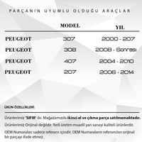 Tastiera telecomando senza chiave per Peugeot Citroen