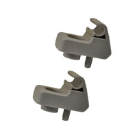2 x Supporti Fiat Panda Punto Idea Fiorino Doblo Ganci Fissaggio Aletta Parasole