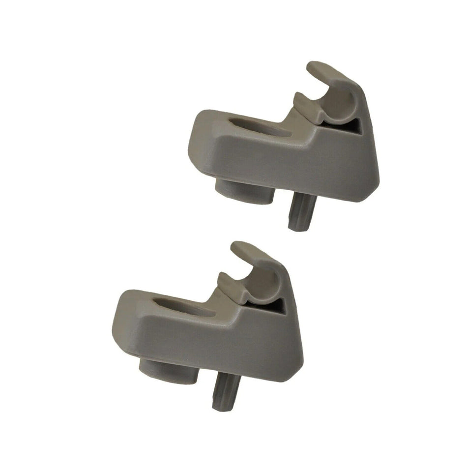 2 x Supporti Fiat Panda Punto Idea Fiorino Doblo Ganci Fissaggio Aletta Parasole