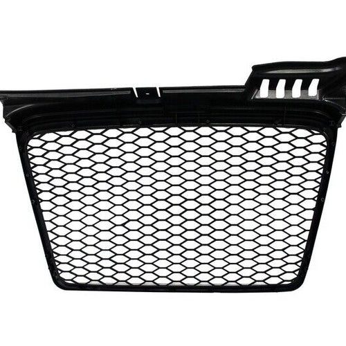 Griglia anteriore senza badge per Audi A4 B7 (2004-2008) RS4 nero opaco