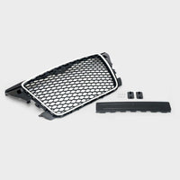 per AUDI A3 8P 8PA 2005-2008 Griglia Ottica RS3 Nero Cromato
