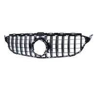 per Mercedes C205 Coupe 18-21 Griglia Anteriore Panamericana AMG
