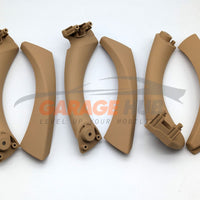SET 3 MANIGLIE effetto pelle per BMW Serie 3 E90 E91 E92 ->1 Ant. + 2 Posteriori