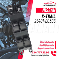 Pulsantiera interruttore tasti alzacristalli lato guida per➡️ Nissan X-Trail T30