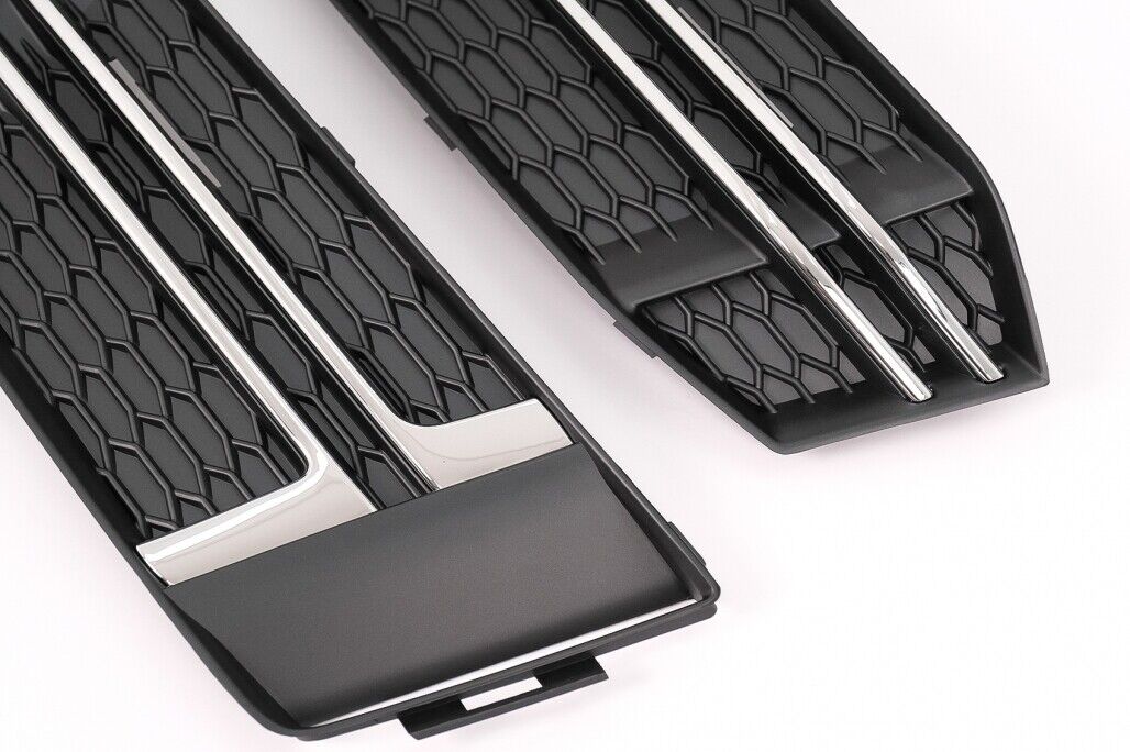 Paraurti Inferiore Griglia Coperture Griglie Laterali per Audi A4 B9 Berlina – vista 3