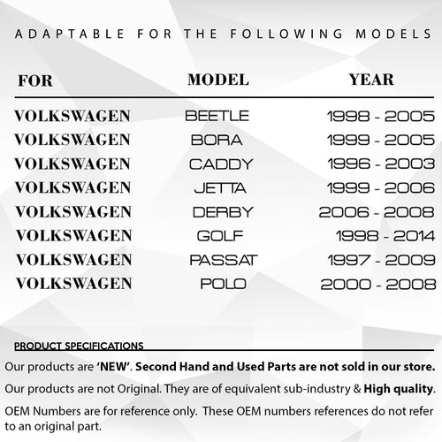 Tappi per alloggiamento trasformatore - per VW Passat Golf per Audi A3 A4