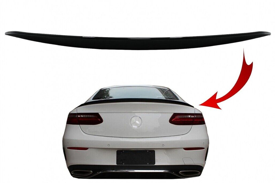 Spoiler per bagagliaio per Mercedes Classe E C238 Coupé (2016-up) Piano Black