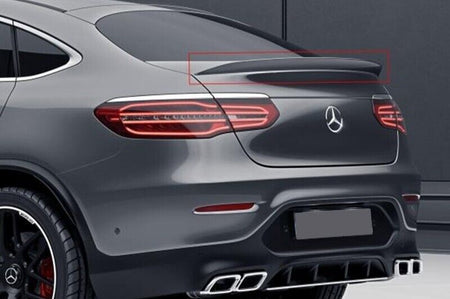 Spoiler per bagagliaio per Mercedes GLC Coupe C253 (2015-up) Piano Black – vista 8