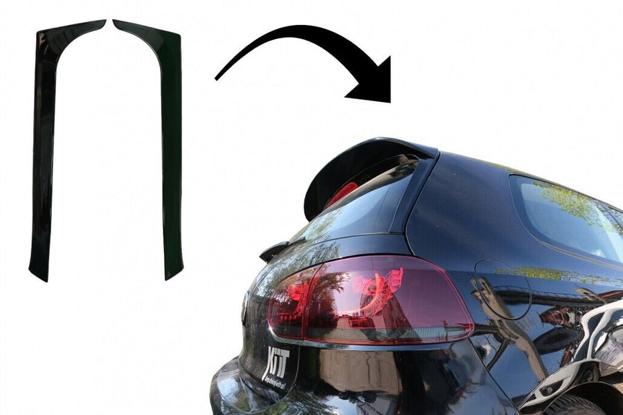 Spoiler per lunotto posteriore per VW Golf 6 (2008-2012) Piano Black