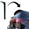 Spoiler per lunotto posteriore per VW Golf 6 (2008-2012) Piano Black
