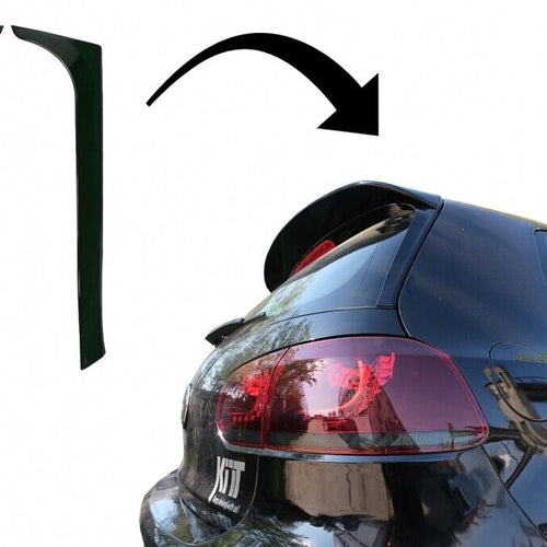 Spoiler per lunotto posteriore per VW Golf 6 (2008-2012) Piano Black