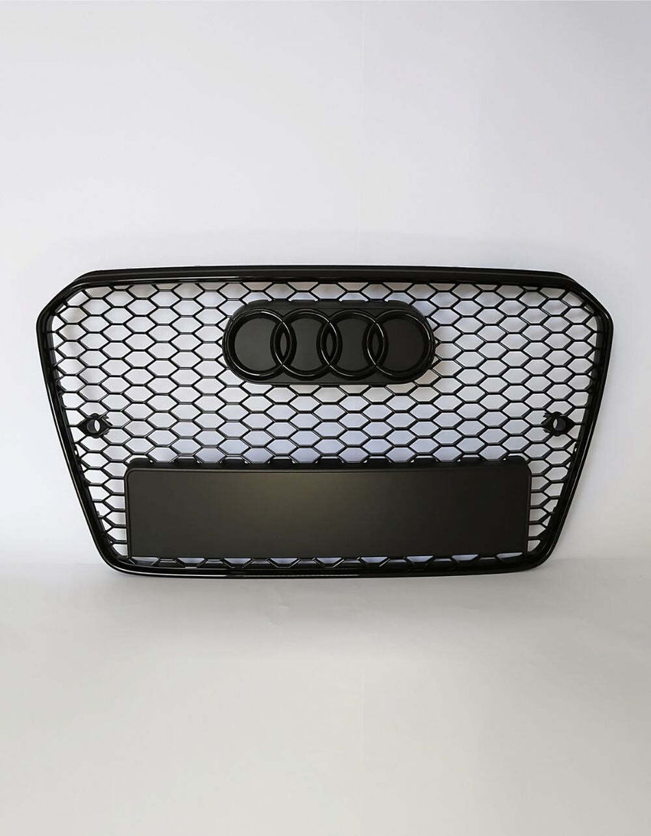 per AUDI A5 8T 2011-2016 Griglia Radiatore Nero Lucido RS5 Look