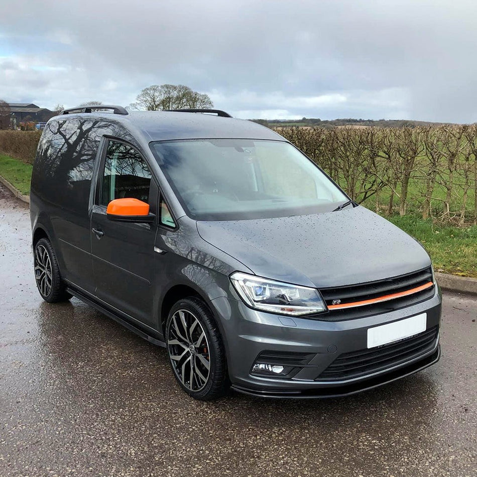 Splitter anteriore per VW VOLKSWAGEN Caddy MK4 2015-2021 con omologazione ABE TÜ