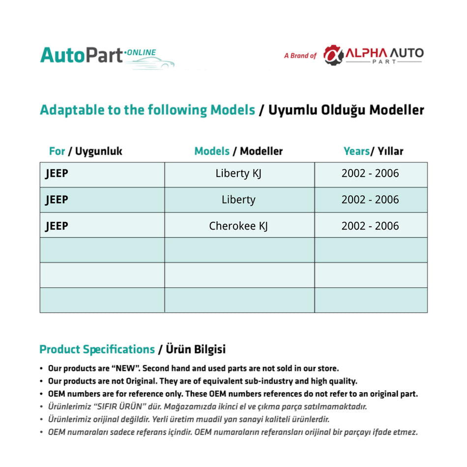 Riparazione plastica Alzacristalli porta posteriore destra Jeep – vista 2