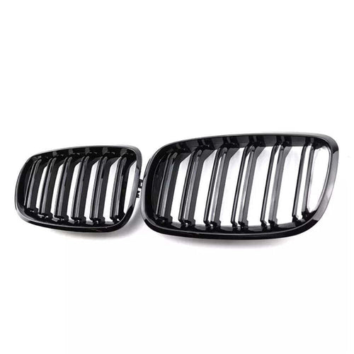 per X6 E71 2008-2014 Griglia Radiatore M Look Nero Lucido