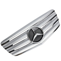 Griglia sportiva griglia per Mercedes W211 S211 E 2006-2009 cromo argento AMG...