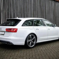 DIFFUSORE S6 per AUDI A6 C7 (2012-2015) sia AVANT che BERLINA -> ABS SILVER