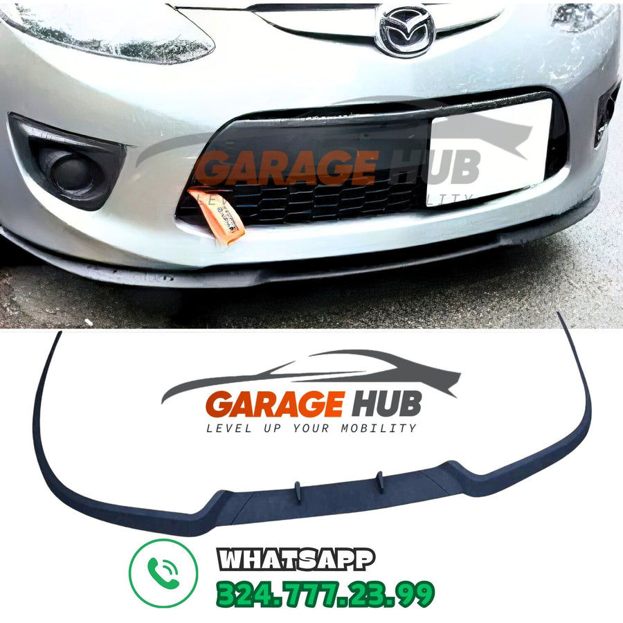 LAMA FRONTALE SPORTIVA -> MAZDA 2 -> SOTTO PARAURTI SPLITTER SPOILER ANTERIORE