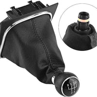 Manopola Leva 5 Marce Pomello Cambio per VW Golf 6 MK5 MK6 2005-2014 cuffia