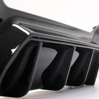 Diffusore spoiler paraurti posteriore doppia doppia uscita per BMW Serie 1 F20 F
